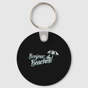 Llavero Bonjour Beach Vintage Riviera Francesa