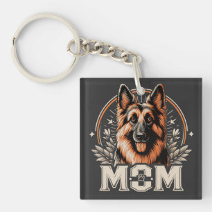 Llavero Bono Majestuoso: Gee Vaucher German Shepherd Mom