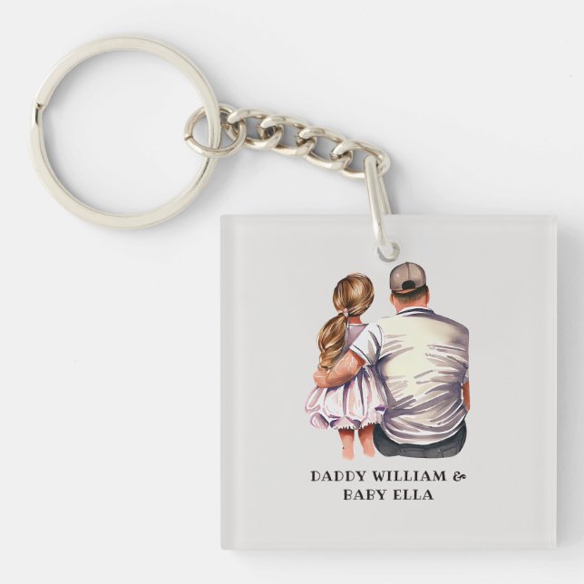 Llavero Bono padre y hija (13) (Frente)