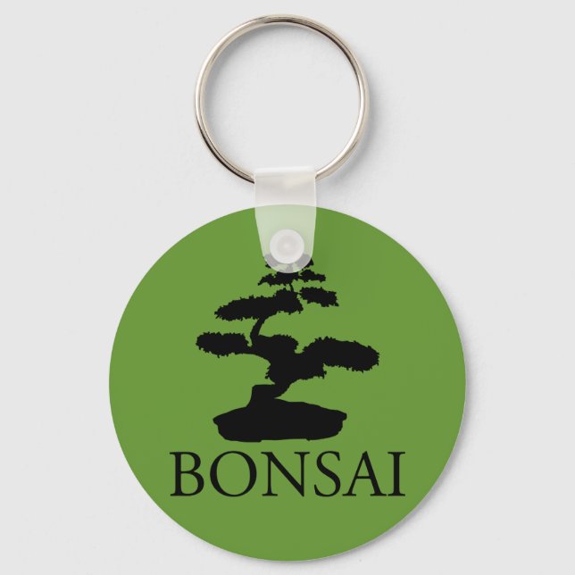 Llavero Bonsai Silhouette (Anverso)