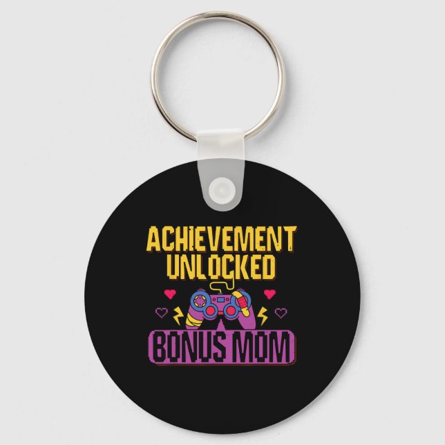 Llavero Bonus Mom Unlocked Video Game Stepmom Gaming Lover (Anverso)