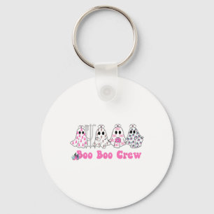 Llavero Boo Boo Crew Cáncer de Mama Enfermera Halloween