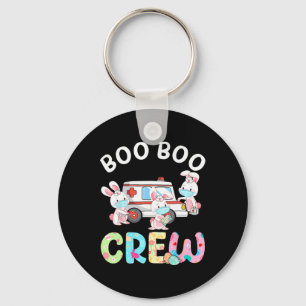 Llavero Boo Boo Crew Divertido Conejito Ems Emt Enfermera