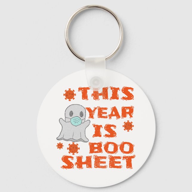 Llavero Boo Ghost Halloween Halloween (Anverso)