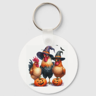 Llavero BOO Halloween en la granja