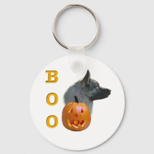 Llavero Boo noruego Elkhound Halloween