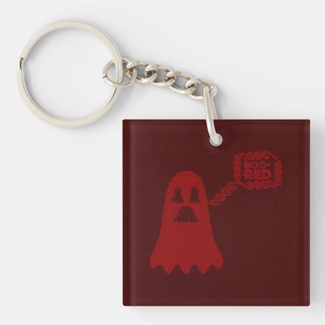 Llavero Boo-Red Keychain (Frente)