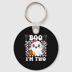 Llavero Boo tengo dos fantasma genial cumpleaños 2 Hallowe