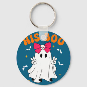 Llavero Boo y boo parejas divertidas de Halloween combinan