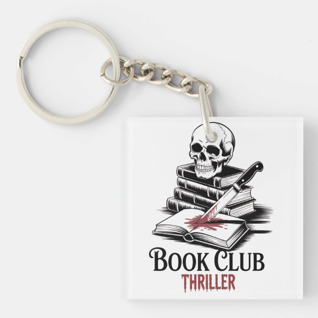 Llavero Book Club Thriller (Frente)