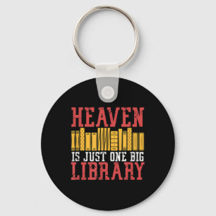 Llavero Book Lover Heaven es sólo un gráfico de una gran b