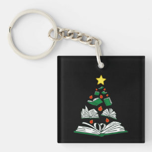 Llavero Bookish Christmas Tree III