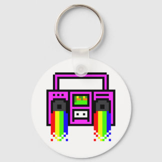 Llavero Boom Box de 8 bits