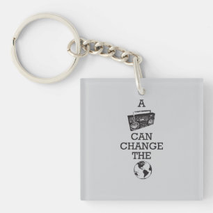 Llavero Boombox puede cambiar el mundo