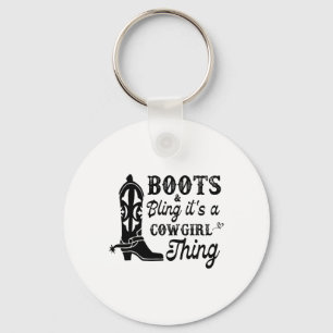Llavero Boots Bling It A Cowgirl Thors Hors