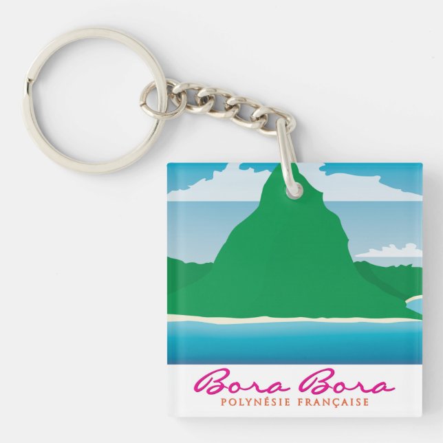 Llavero Bora Bora (Frente)