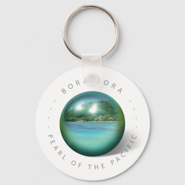 Llavero Bora Bora Pearl Keychain (Anverso)