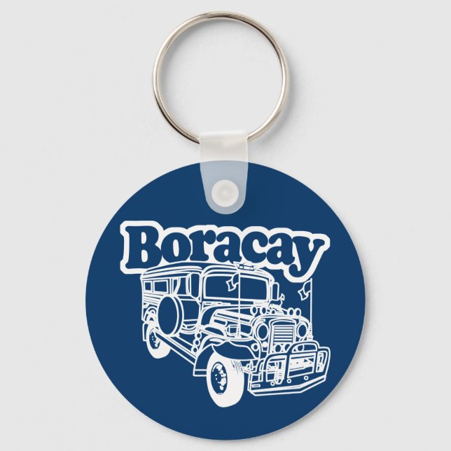 Llavero Boracay Jeepney (Anverso)