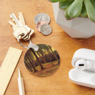 Llavero Borde de un bosque por Vincent van Gogh