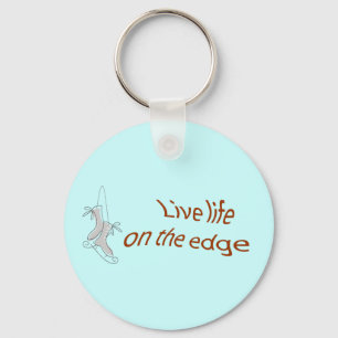 Llavero borde del patín de hielo