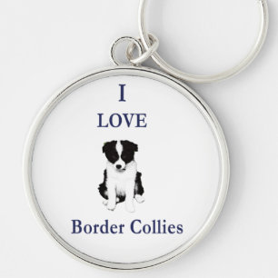 Llavero Borderes collies del amor