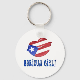 Llavero Boricua Chica