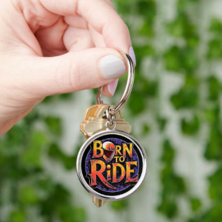 Llavero Born to Ride Keychain