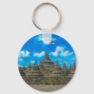 Llavero Borobudur, Indonesia - Templo budista antiguo