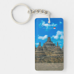 Llavero Borobudur, Indonesia - Templo budista antiguo Sl