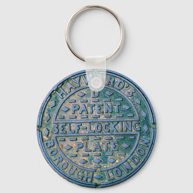 Llavero Borough of London Utility Cover Keychain (Anverso)