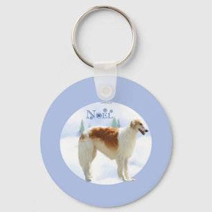 Llavero Borzoi Noel