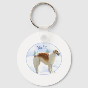 Llavero Borzoi Noel