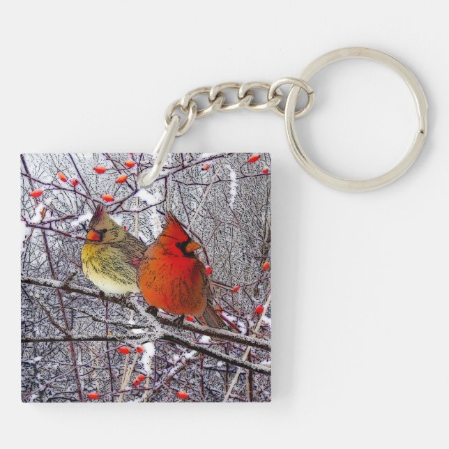Llavero Bosque cardinal (Atrás)