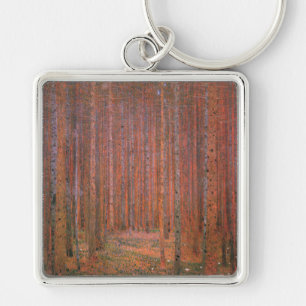 Llavero Bosque de Abetos de Gustav Klimt Tannenwald Árbole
