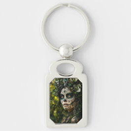Llavero Bosque Esmeralda Calavera – Botánica Verde