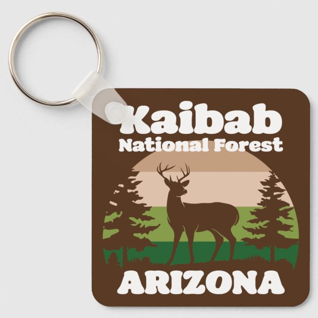 Llavero Bosque Nacional de Kaibab, Arizona (Anverso)