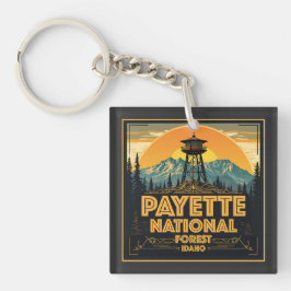 Llavero Bosque nacional de Payette Idaho