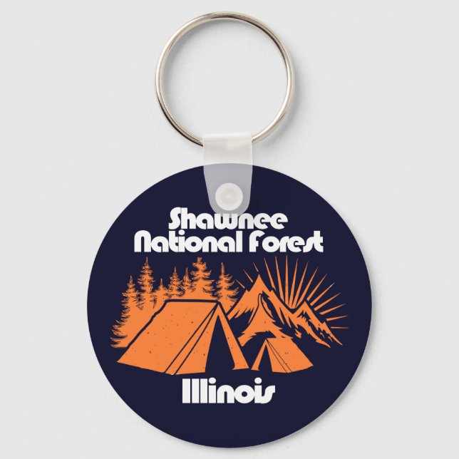 Llavero Bosque nacional de Shawnee (Anverso)