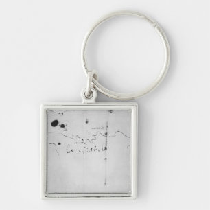 Llavero Bosquejo de la costa de Espanola,