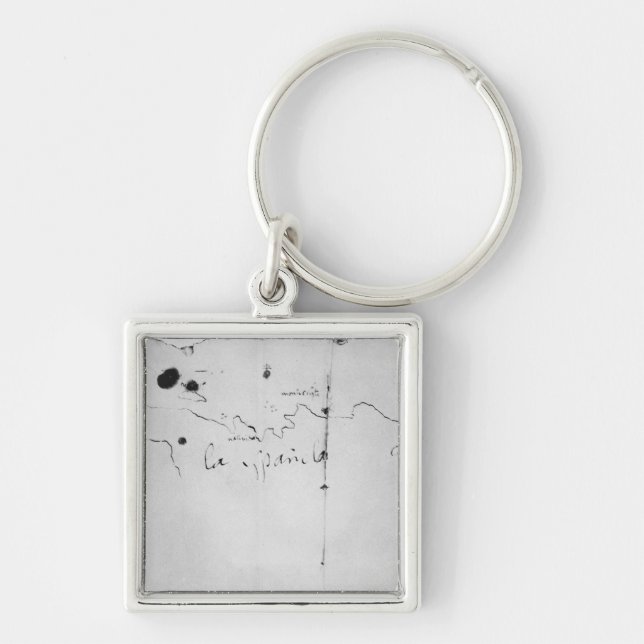 Llavero Bosquejo de la costa de Espanola, (Frente)