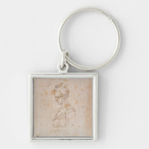 Llavero Bosquejo W.41 de una mujer