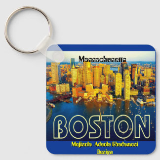 Llavero boston 2, Massachusetts - Personalizado