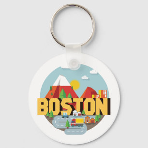 Llavero Boston como destino