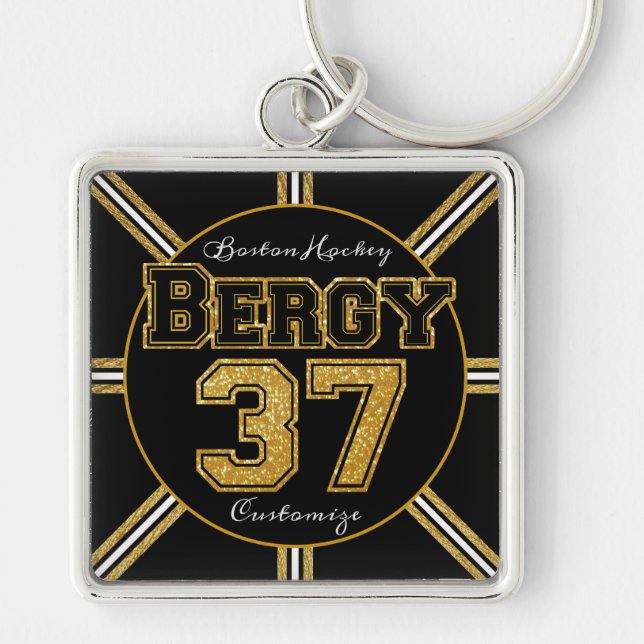 Llavero Boston Hockey Bergy 37 (Frente)