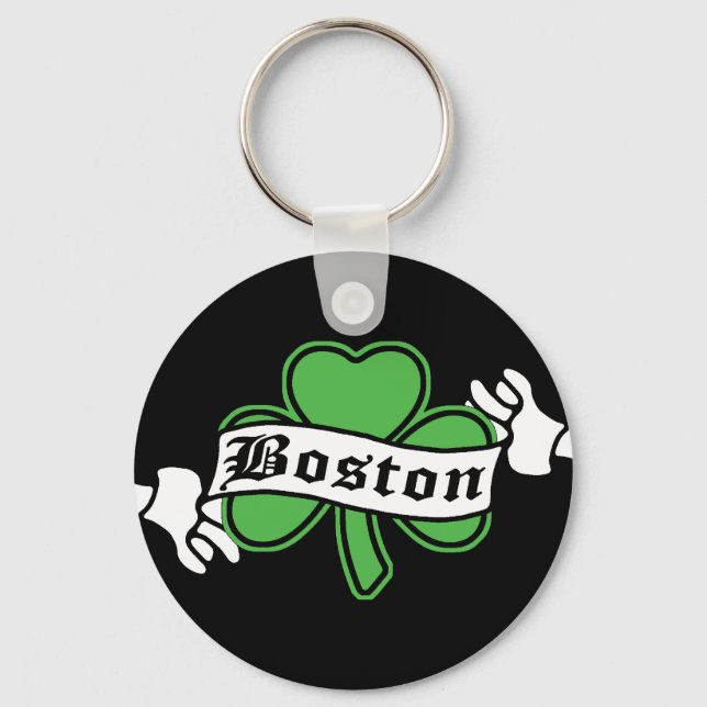 Llavero Boston Shamrock (Anverso)