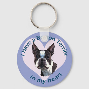 Llavero Boston Terrier v3