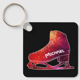 Llavero Bota espacial personalizada para patinaje sobre hi