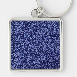 Llavero Botanical Pattern in Blue 1