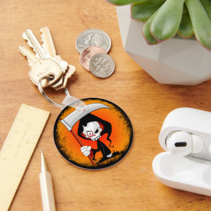 Llavero Botella de agua Grim Reaper Personalizado
