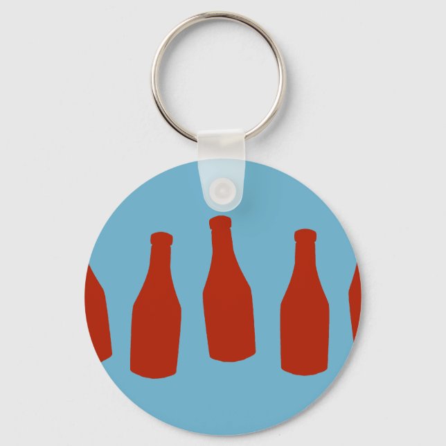Llavero Botellas de Ketchup (Anverso)